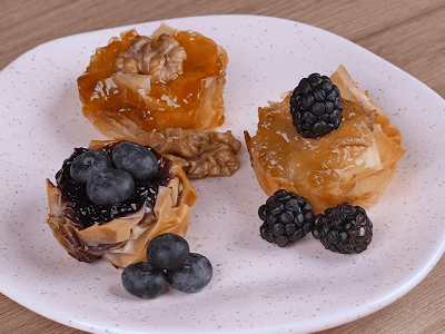 Masa Filo con Mermelada