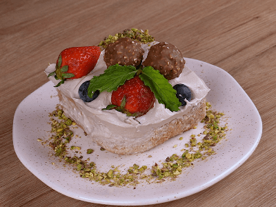 Stuffed Cake in a Dish