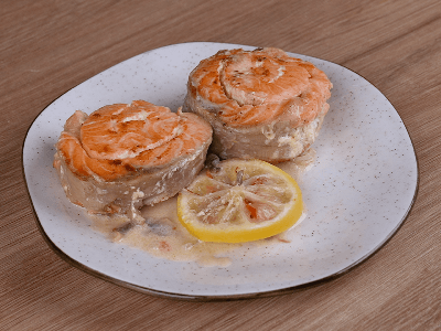 Salmon Rolls with Cheese