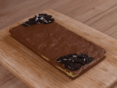 Barra de Chocolate con Oreo y Pistacho