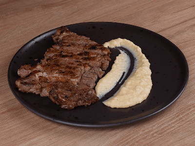 Puré de Papa con Bife