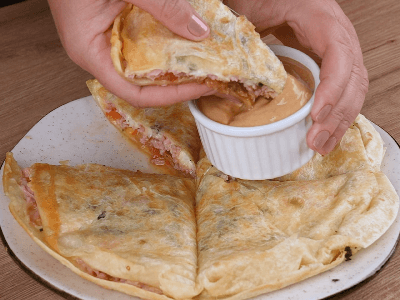 Cheese Tortilla Omelet