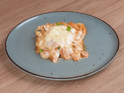 Pasta con Queso en la Sartén