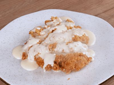 Noodle-Crusted Chicken