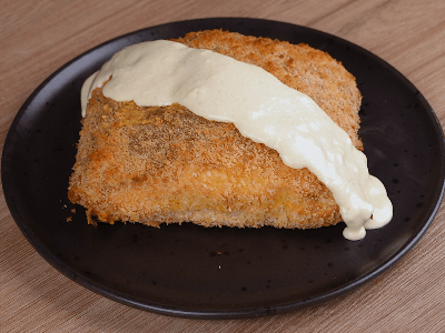Breaded Stuffed Salmon