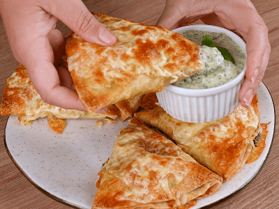 Cheese and Beef Tortilla