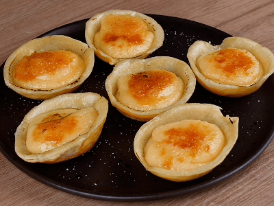 Lemon Dessert with Puff Pastry