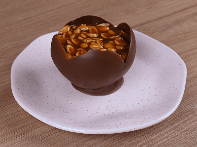 Casquinhas de Chocolate Recheadas