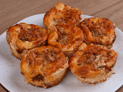 Tortilhas de Queijo e Carne