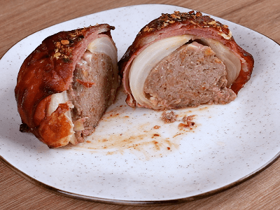 Cebolla Rellena con Carne