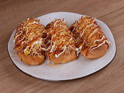 Baked Hot Dog with Bacon