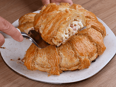 Puff Pastry Pie with Cheese