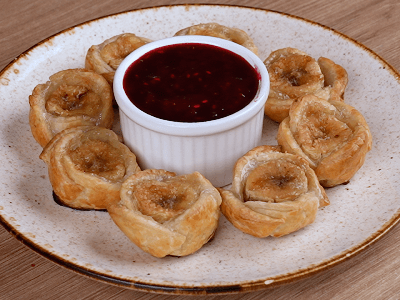 Banana and Jam Dessert