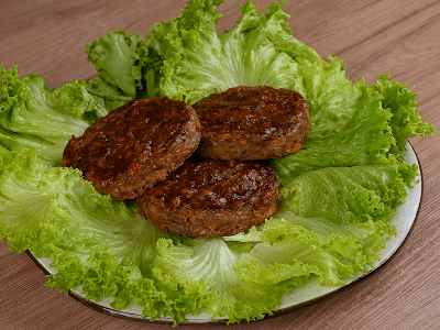 Hambúrguer com Molho Barbecue 