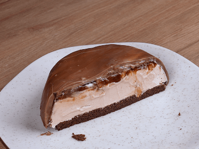 Cáscara de Chocolate Rellena con Nutella