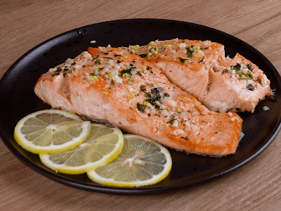 Salmon with Lemon