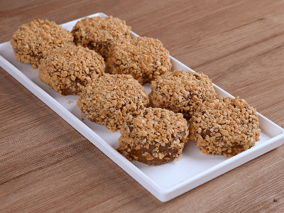 Bolinhos de Biscoito com Chocolate