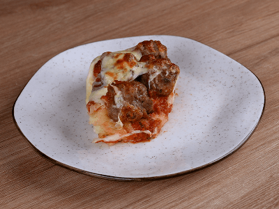 Puré al Horno con Carne y Queso