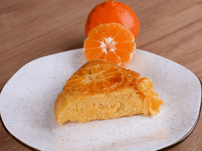 Pastel de Mandarina en Sartén