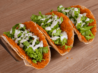 Chicken and Potato Taco