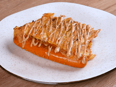 Macarrão com Ovo e Salsicha