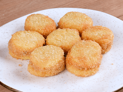 Breaded Chicken Stuffed Potato