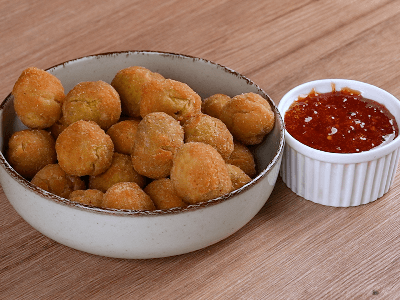 Aperitivo de Aceitunas Empanizadas