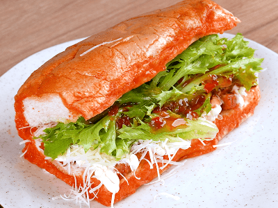 Pão com Pimenta Recheado