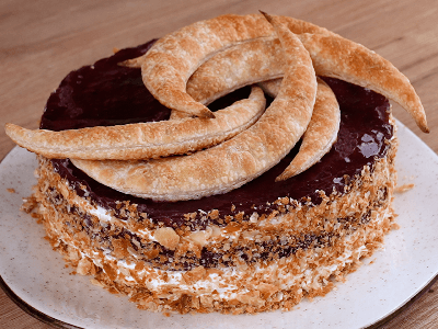 Torta com Geleia de Frutas