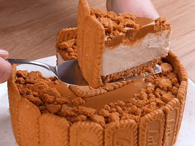 Lotus Biscuit Dessert