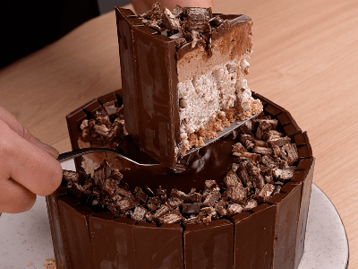 Torta de KitKat