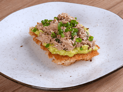 Arroz con Atún y Aguacate