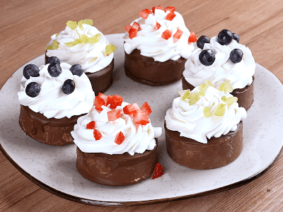 Postre Crujiente de Chocolate