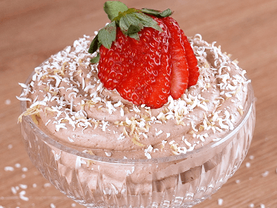Sobremesa de Chocolate com Limão