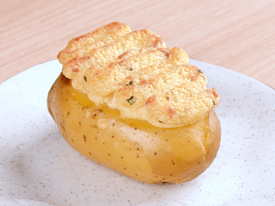 Batata Recheada com Brócolis