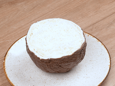 Sobremesa de Coco com Chocolate