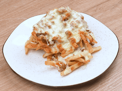 Panqueca de Batata com Carne Moída