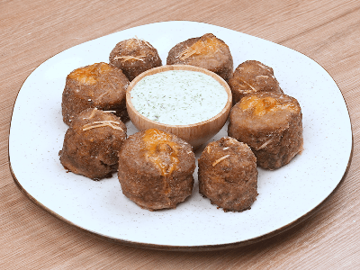 Bolinho Assado de Carne e Ovo