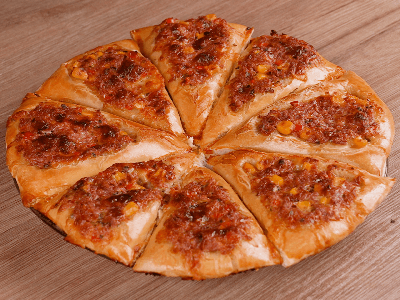 Different Sausage Pizza