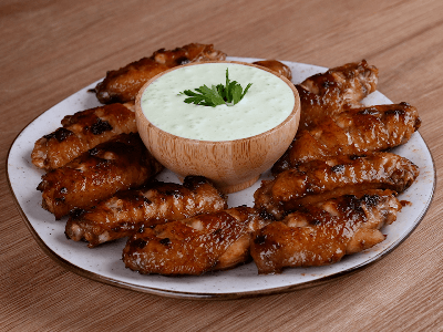 Chicken Wings with Homemade Mayonnaise