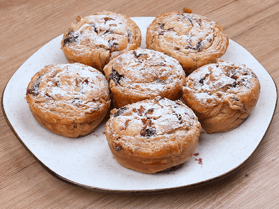 Bolinho de Mirtilo e Nozes