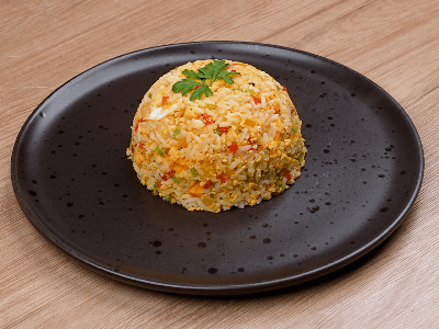 Arroz com Pimentão e Ovos
