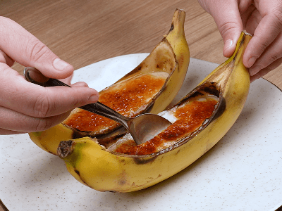 Banana brûlée