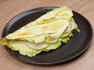 Omelet de Calabacín Rellena