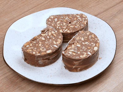Rollo con Cobertura de Chocolate