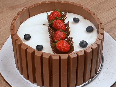 Kit Kat Cream Pie