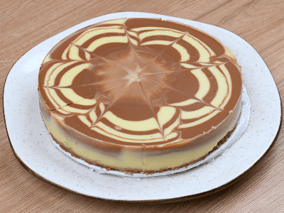 Torta com Creme de Chocolates