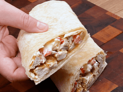 Burrito de Pollo con Verduras