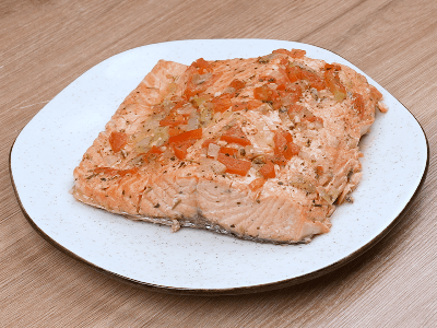 Salmon with Vinaigrette