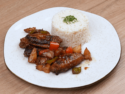 Alitas de Pollo con Piña